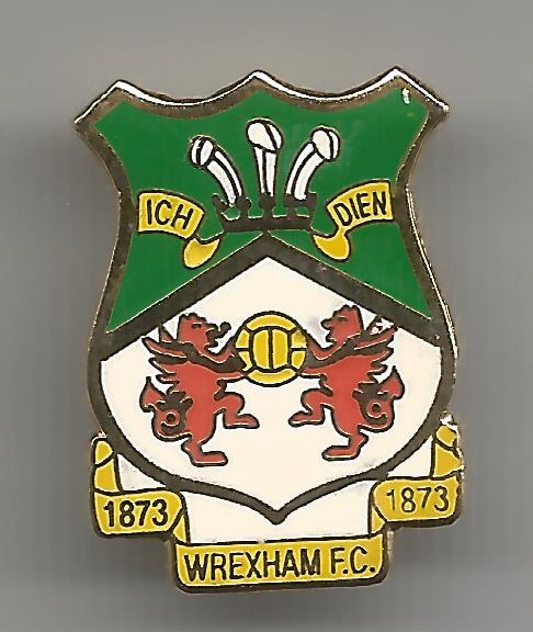 AFC Wrexham 1873 Nadel altes Logo